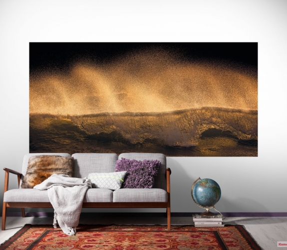 Fototapet Golden Wave