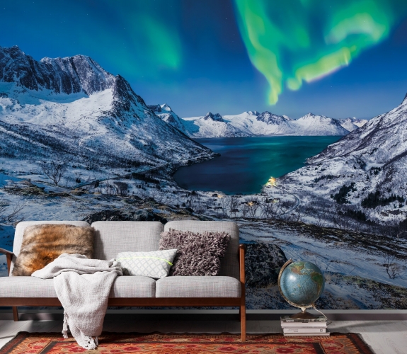 Fototapet I LOVE Norway