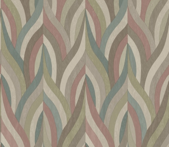 Arabesque Red Teal