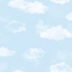 Cloud sky blå - tapet - 10.00x0.53m - fra GALERIE
