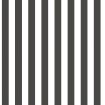 Regency Stripe sort - tapet - 10.00x0.53m - fra GALERIE