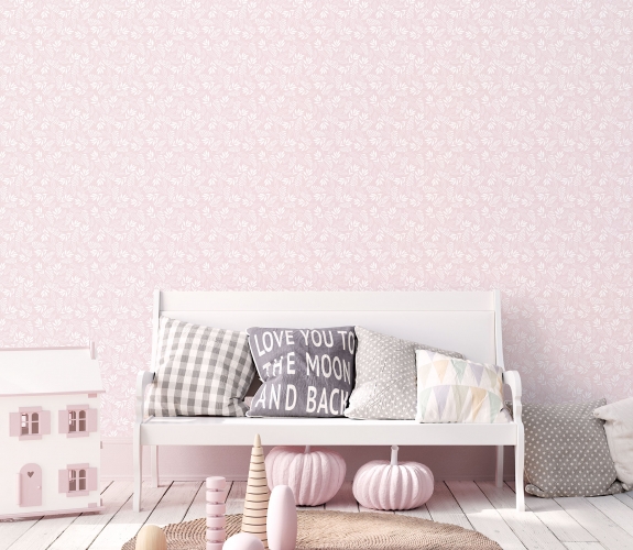 Koala Leaf pink - tapet - 10.00x0.53m - ...
