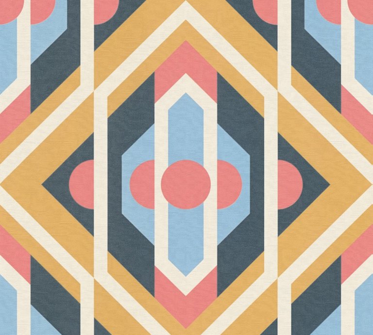 Tapet Retro chic