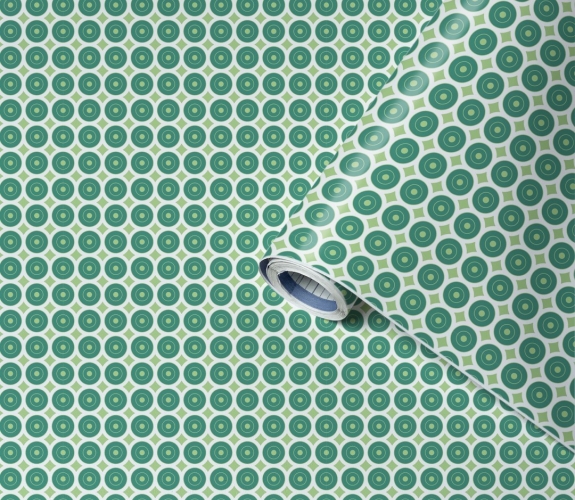 Lenco deco Awale green 45cmx2m
