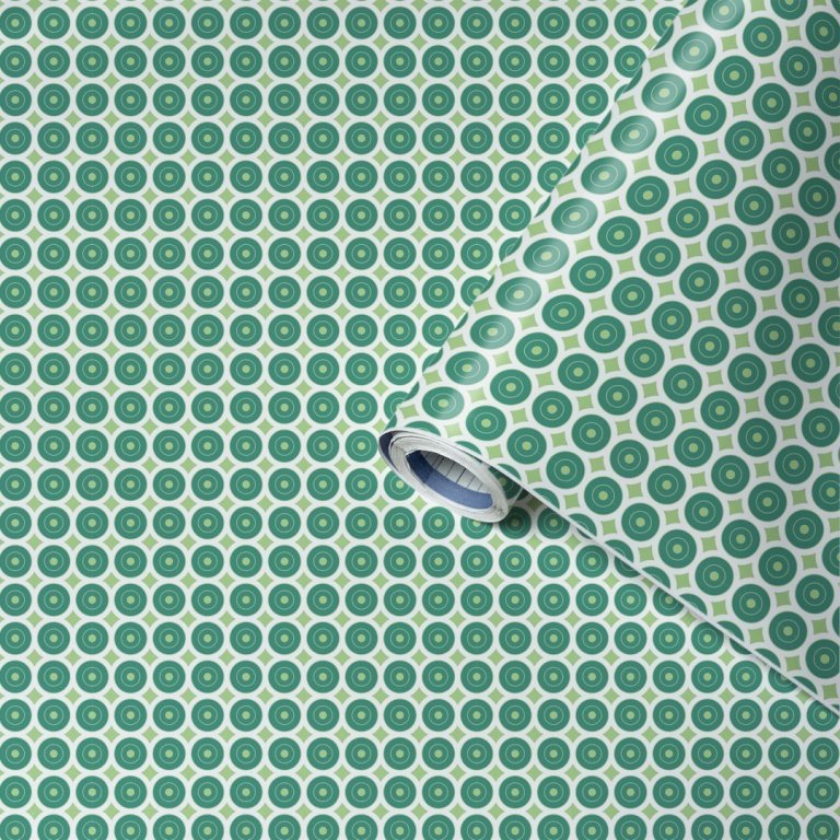 Lenco deco Awale green 45cmx2m