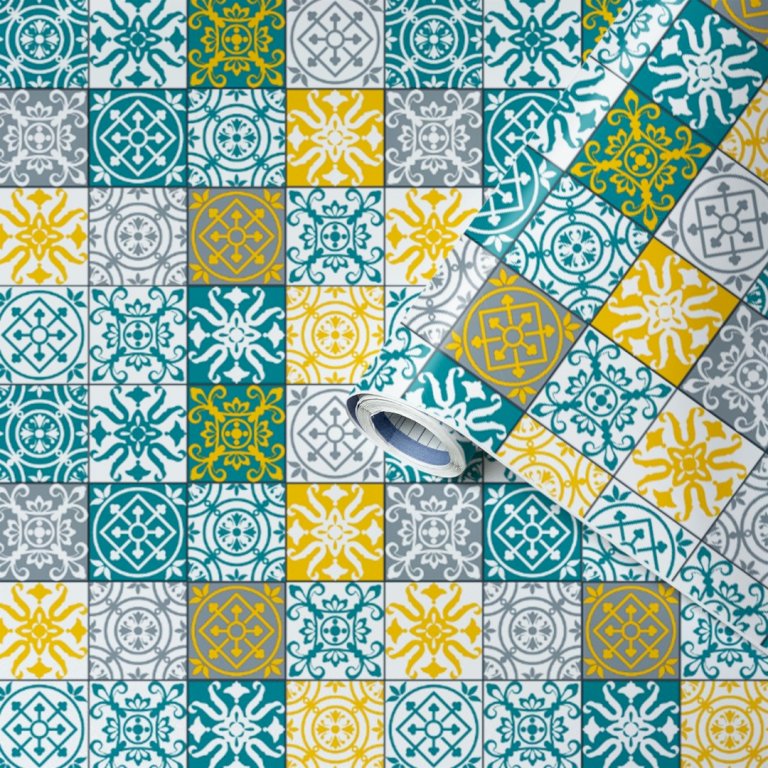 Lenco deco Cement tiles 45cmx2m