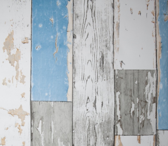 Lenco deco Scrapwood 45cmx2m