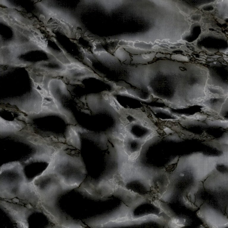 Lenco deco Marble black 67,5cmx2m