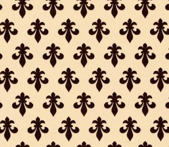 Lenco deco Lily brown 45cmx2m