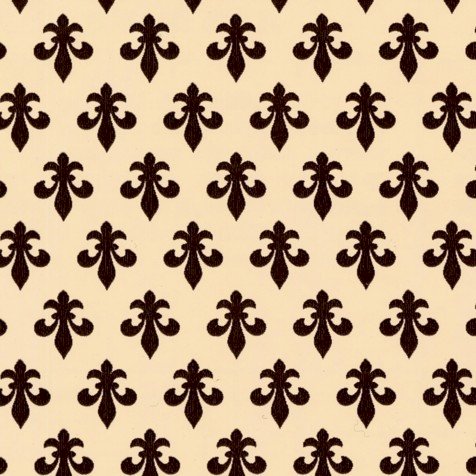 Lenco deco Lily brown 45cmx2m