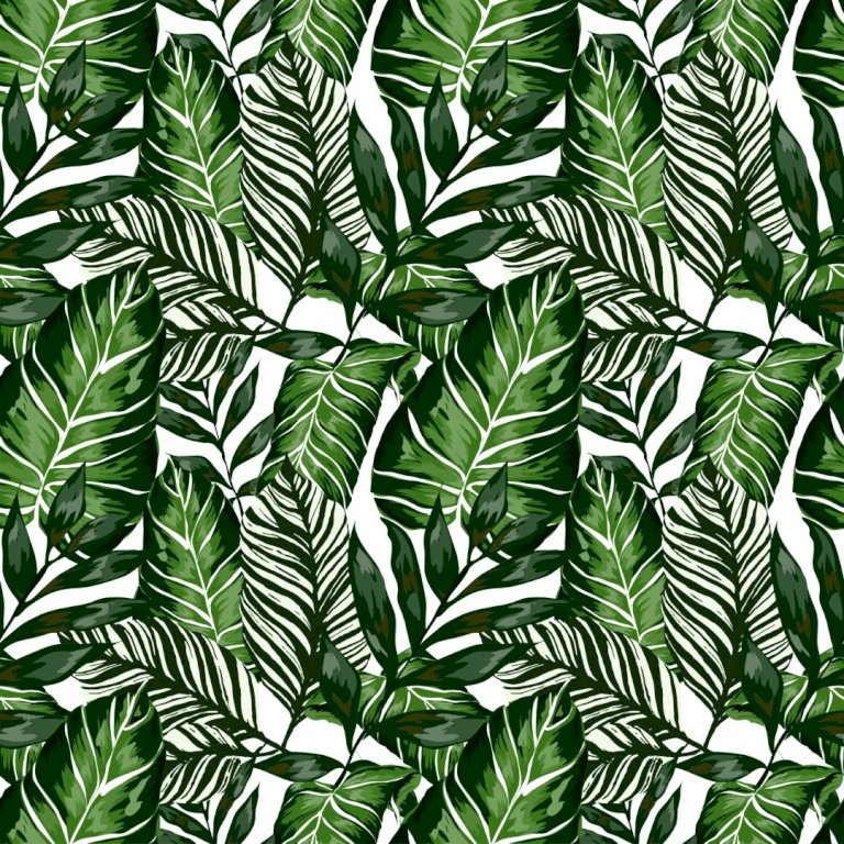 Lenco deco House plants 45cmx2m