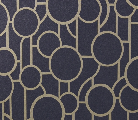 Lenco deco Tiffany anthracite 45cmx2m