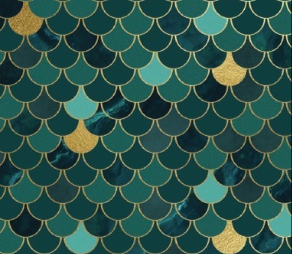 Lenco deco Scaletiles 45cmx2m