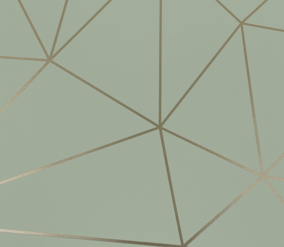 Lenco deco Polygon Gold 45cmx2m