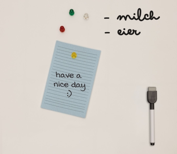 Lenco deco magnetic Whiteboard  45cmx1m