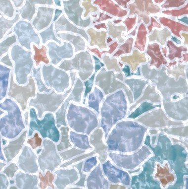 Lenco deco Tulips 45cmx2m