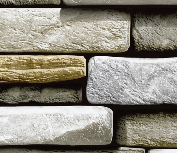 Lenco deco Rectangle stone 45cmx2m