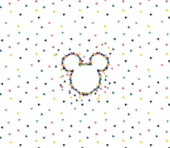 Fototapet Mickey Heads-Up