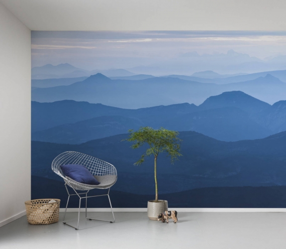 Blue Mountain - fototapet - 2,50x4 m - f...