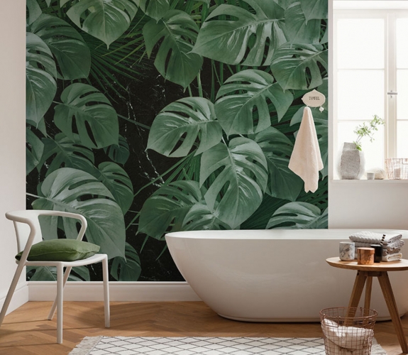 Monstera on Marble - fototapet - 2,50x2 ...