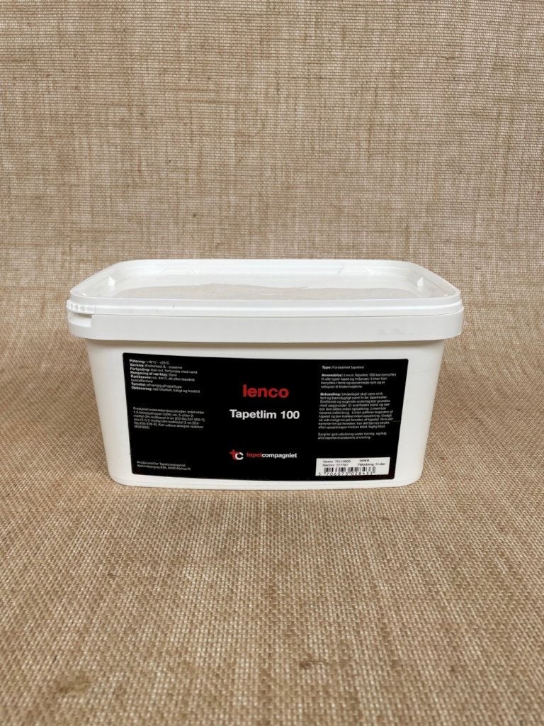 5L. LENCO 100 Svanemærket tapetlim